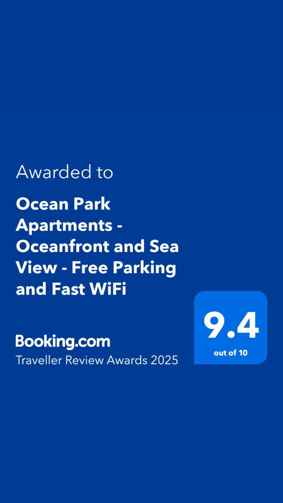 Ocean Park Apartments - Oceanfront - Free Parking And Fast Wifi Edinburgh Dış mekan fotoğraf